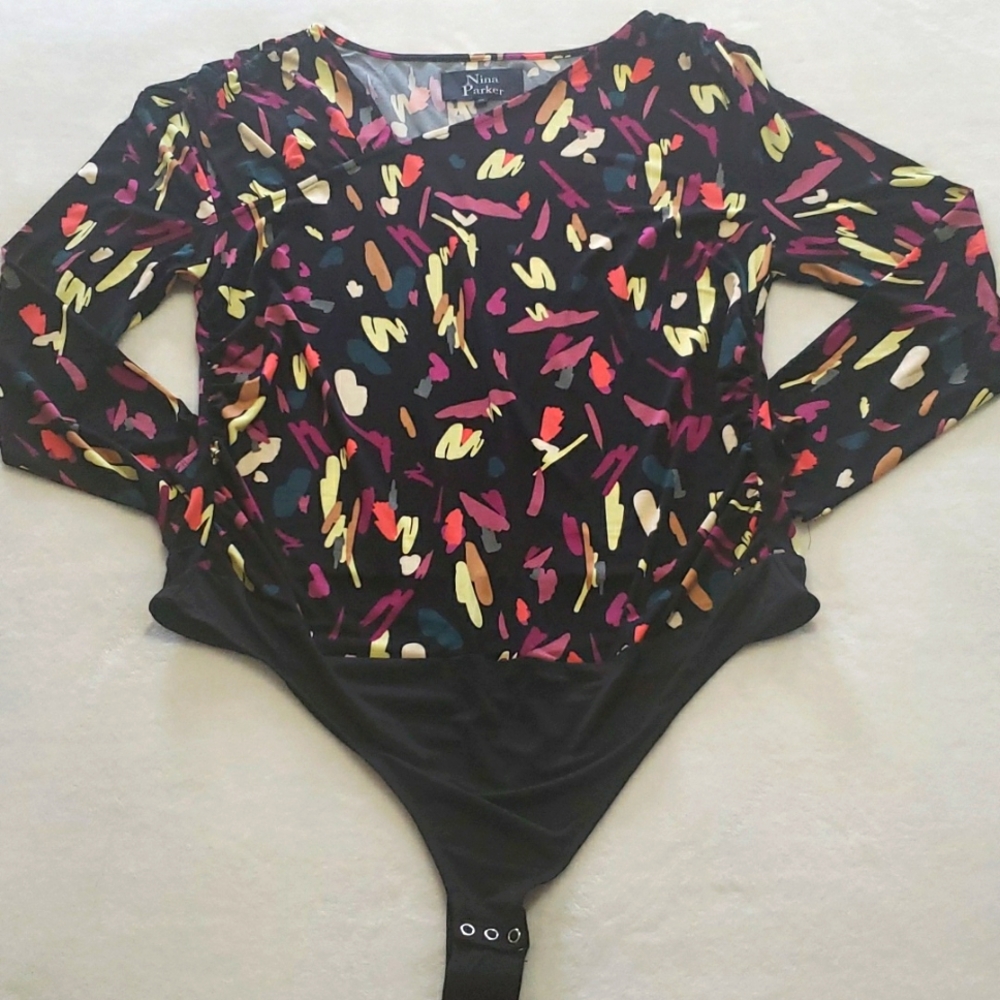 NINA PARKER - Size 2X - Color: Paintstroke Print